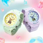 CASIO 卡西歐 BABY-G 夢幻色調手錶 BGA-320FH-3A, , large