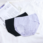 【Clany可蘭霓】新美膚面膜莫代爾中腰M-XL內褲 質感灰 2223-61, , large