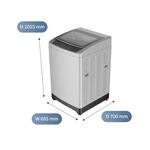 HERAN 15KG Fully Automatic Washing Machine HWM-1541, , large