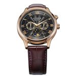 CITIZEN 星辰 光動能紳男月相手錶 AP1059-19E, , large