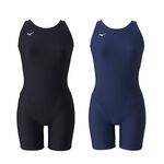 MIZUNO SWIM BASIC 女連身四角泳裝 成人女 泳裝 游泳 N2MGAC03 24FW【樂買網】, , large