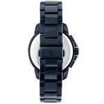 MASERATI 瑪莎拉蒂 Successo 綻藍三眼計時手錶-40mm R8873621040, , large