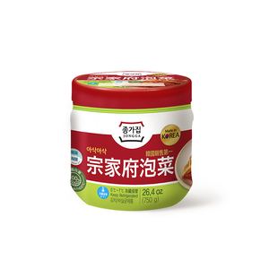 [限量]宗家府 泡菜白菜切塊 750g