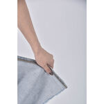 (M) 丹寧牛仔不規則藍色長裙二手衣, , large