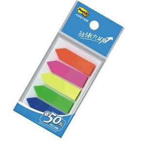 3M 584利貼螢光箭頭型標籤(多款)584-5