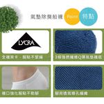 【現貨】MIT台灣製機能殺菌萊卡除臭船型氣墊襪-男 P2215, , large