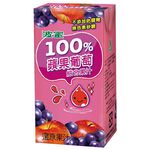 波蜜100蘋果葡萄汁TP160ml, , large