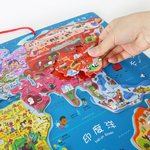 Top Bright - Magnetic World Map Puzzle, , large