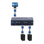 昌運監視器 HANWELL SMV102P VGA 視訊訊號切換器 解析度2048x1536 VGA2入1出, , large