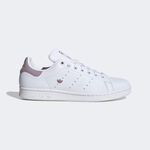 Kixpress-Adidas Stan Smith W 女 休閒鞋 經典 復古 史密斯 小白鞋 百搭 穿搭 舒適 白紫 [IE0458], , large
