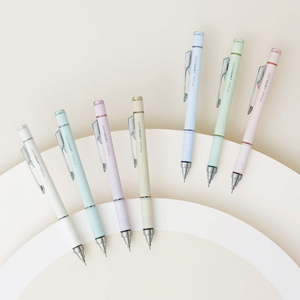 【TOMBOW】蜻蜓牌 MONO graph GRIP 自動鉛筆 0.5mm Grayish色系 /支 DPA-151A 象牙色