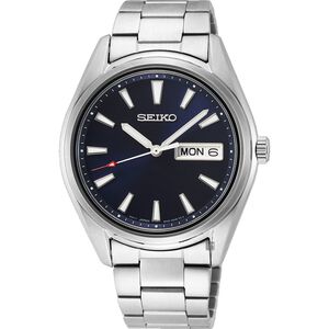 SEIKO 精工 CS城市日曆女錶(SUR347P1/6N43-00B0B)-藍/36mm