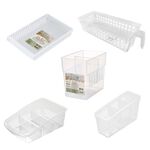 冰箱收納盒  蔬果整理盒 收納盒 透氣 冰箱整理籃【Ho好收】【Ho覓好物】冰箱整理盒 置物籃 冰箱置物盒 廚房收納架, , large