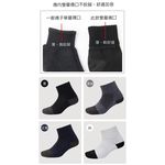 【D&G】乾爽1/2毛巾底男襪<丈青>D510 男襪 短襪 除臭襪, , large