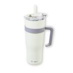 DOUBLE WALL CUP 1200ML WITH PP STRAW, , large