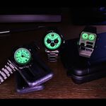 CITIZEN 星辰 夜光型者 ANA-DIGI TEMP 80年代復古設計手錶 JG2147-85X, , large