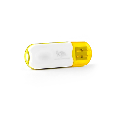 [RONEVER] USB2.0迷你多合一讀卡機 PC379 黃