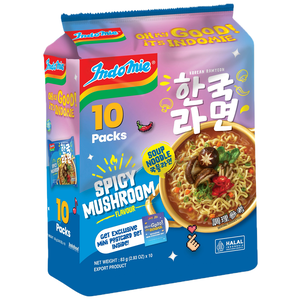營多拌湯麵-韓風極品辣菇風味830g