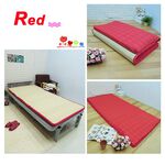 Classic plaid bamboo single breathable mattress, , large