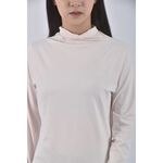 (M) t ixsea高領白色長袖上衣二手衣, , large