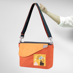 Eco-friendly Crossbody bag & tote bag Two-in-one, Reversible yoyo bag(Canary), , large