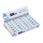 【SDI 手牌】輕感 易拭型 筆擦 44 x 17.5 x 10.5mm 橡皮擦 48入/盒 PE-10W, , large