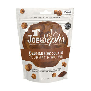 Joe  Sephs Belgian Chocolate Popcorn