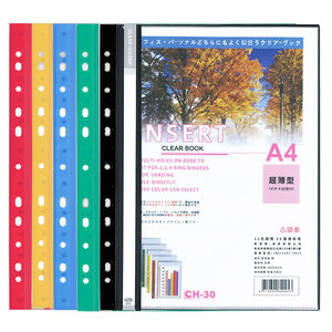 30Sheets Soft Clear Book Of 11 Holes