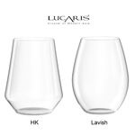 LUCARIS 無梗杯 2款 1/入無鉛水晶玻璃材質 金益合玻璃器皿, , large