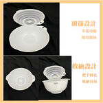 【生活好室】雙層瀝水籃 蔬果 洗菜籃 日本製 蔬果洗菜 瀝水籃 洗菜盆 水果籃 收納籃 水果盆 瀝水盆濾水籃 蔬果, , large