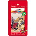 FABER-CASTELL輝柏 紅色系 油性彩色鉛筆-12色(115844), , large