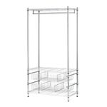 2 Wave-shaped Tier Closet Shelves with L, , large
