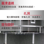 【G+居家】亮面鋁角落雙層收納架-加厚款(轉角架/角落架/儲物架/瓶罐架/組屋無痕瀝水架免鑽孔衛浴架), , large