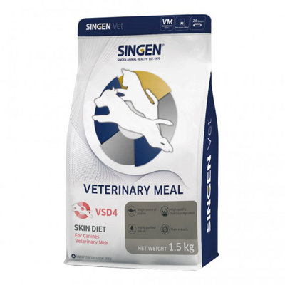 SINGEN 信元 VSD4 犬用皮膚處方糧 皮膚 處方 狗飼料 1.5kg