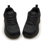 DIADORA迪亞多那 休閒氣動越野鞋 女運動鞋 女鞋 登山鞋 輕量 針織 透氣 散熱 排濕 保護後跟 穩定 止滑 黑, , large