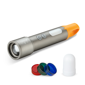 USB  cob zoom flashlight