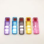 新易 彩色水晶印章盒（多款多色）4分-黃, , large