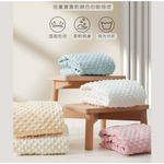 HABABY Huan'an Home Furnishings Magic Bean Fleece Baby Crib Cover Set 1+2 (White), , large