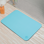 【Monster】 Soft Diatomaceous Earth Absorbent Mat (60x40cm) – Sky Blue, , large