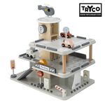官方直營-僅限宅配【Tryco】大型木製停車場, , large