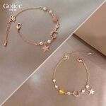 【Gulicc 】古莉可 手鍊 星月鋯石珍珠手鍊, , large