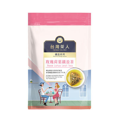 台灣茶人玫瑰荷葉纖盈茶3.3gx10
