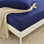 【FOCA】Illusory blue | Professional nursing grade 100% ultra waterproof mattress protector - Double extra large, , large