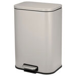 HK家居日和緩降踏式垃圾桶12公升, , large