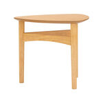 Rubber and OAK wood side table sets, , large