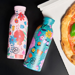 [義大利 24Bottles] 不鏽鋼雙層保溫瓶 500ml / 盛開系列, , large