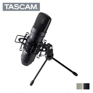 TASCAM TM-80 電容式麥克風套裝組 黑色銀色 兩色【敦煌樂器】