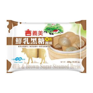 I-MEI Milk Brown Sugar Steamed Bread