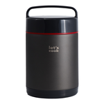 樂司/304不鏽鋼真空保溫提鍋-附菜盤-1.9L-2入, , large