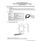 昌運監視器 PONGEE Pegasus PUA-310V-0NM0U1D04-PHT1 紅點EM&Mifare感應讀頭, , large